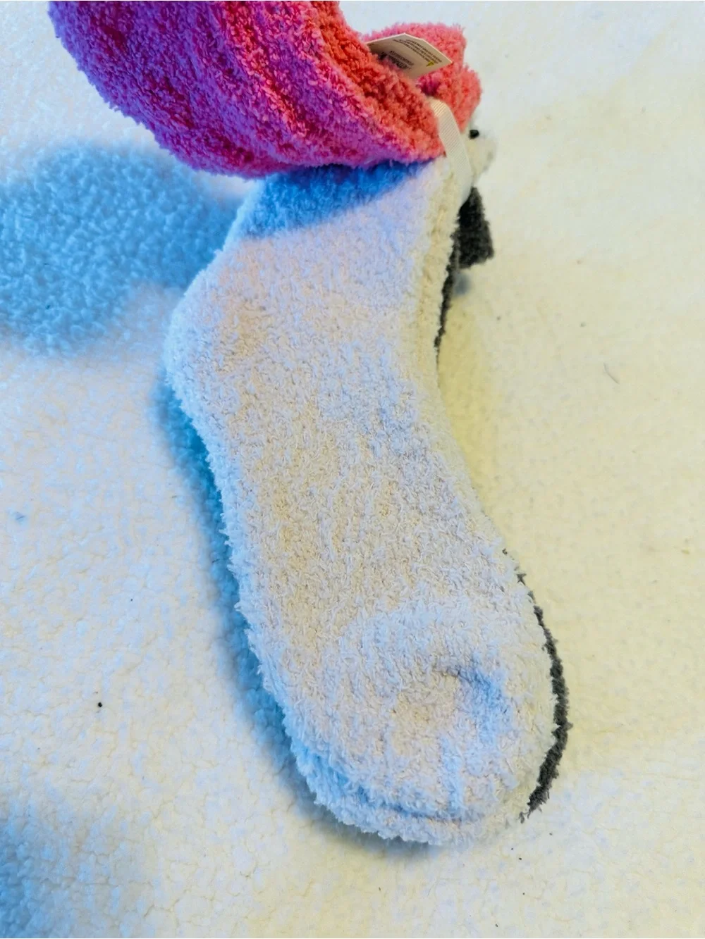 Plush Anne Klein Slipper Socks